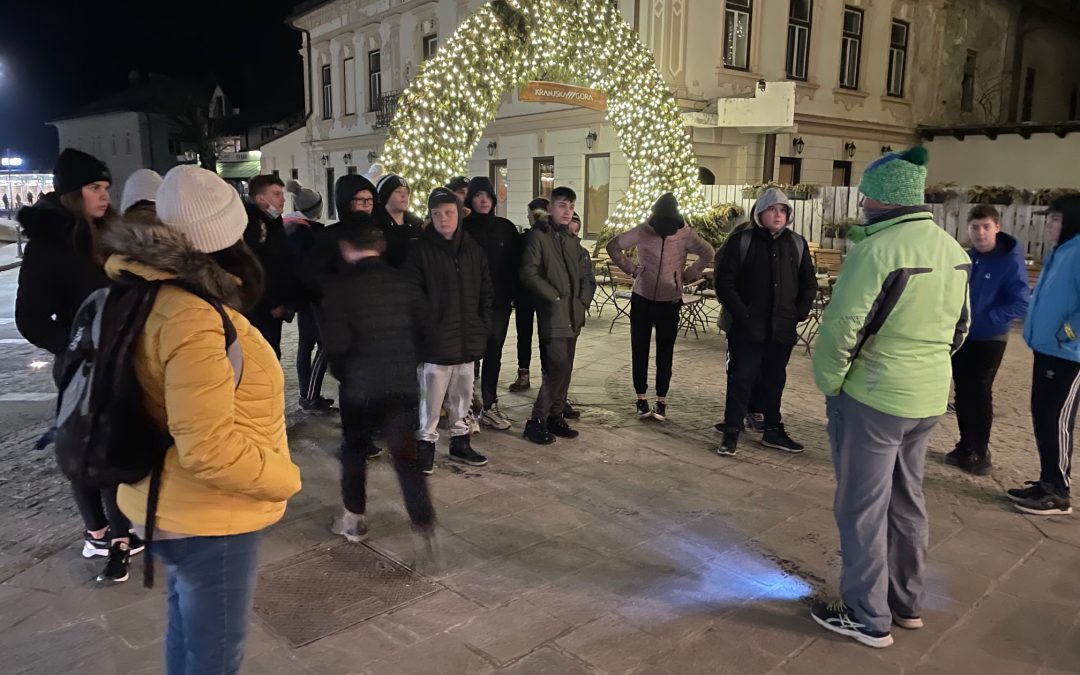 Šola v naravi, 1. dan