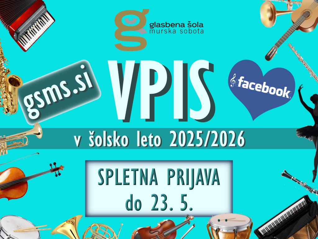 Vpis za šolsko leto 2025/26